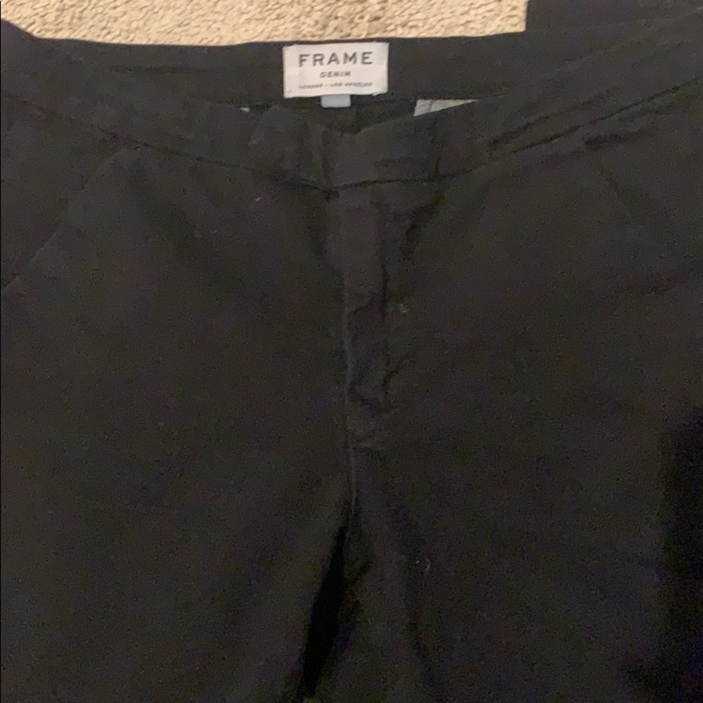 Frame denim black jeans